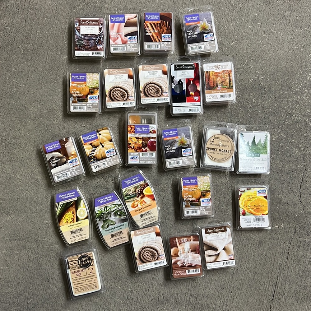 9x Wax melts variety!!!+EXTRAS